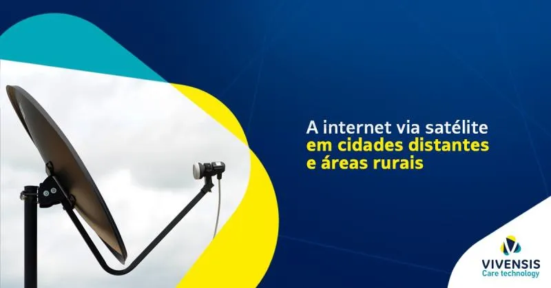 Internet via satélite em cidades distantes e áreas rurais. Internet via satélite em cidades distantes e áreas rurais.