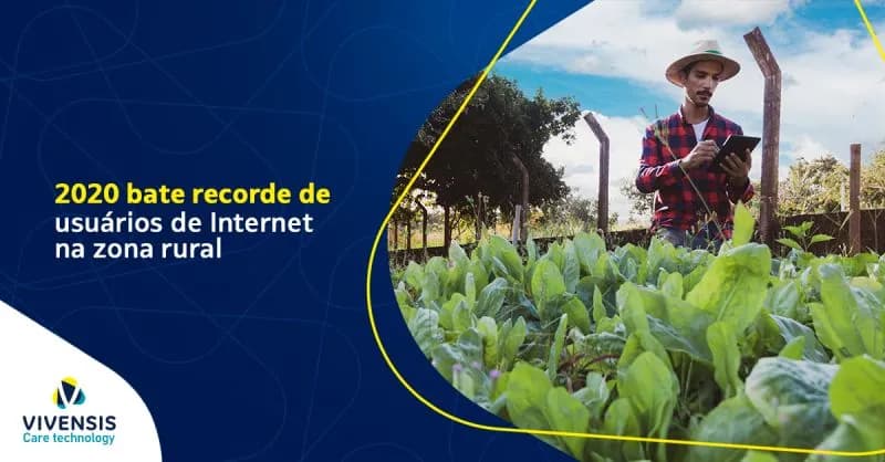 Record de usuários em zonas rurais! Record de usuários em zonas rurais!