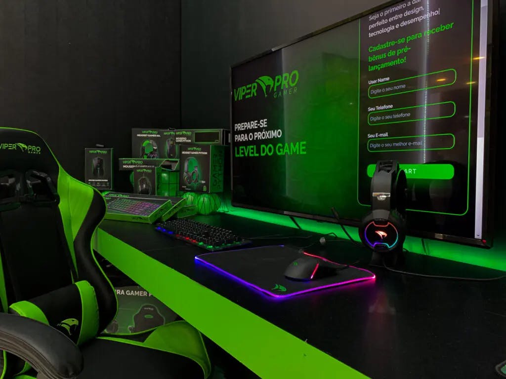 Viper Pro Gamer anuncia pré-lançamento de produtos na Exposec 2022