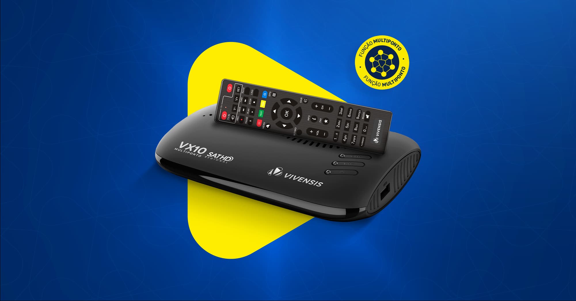 VX10 Multiponto: O Melhor Receptor para Conexão Completa! VX10 Multiponto: O Melhor Receptor para Conexão Completa!