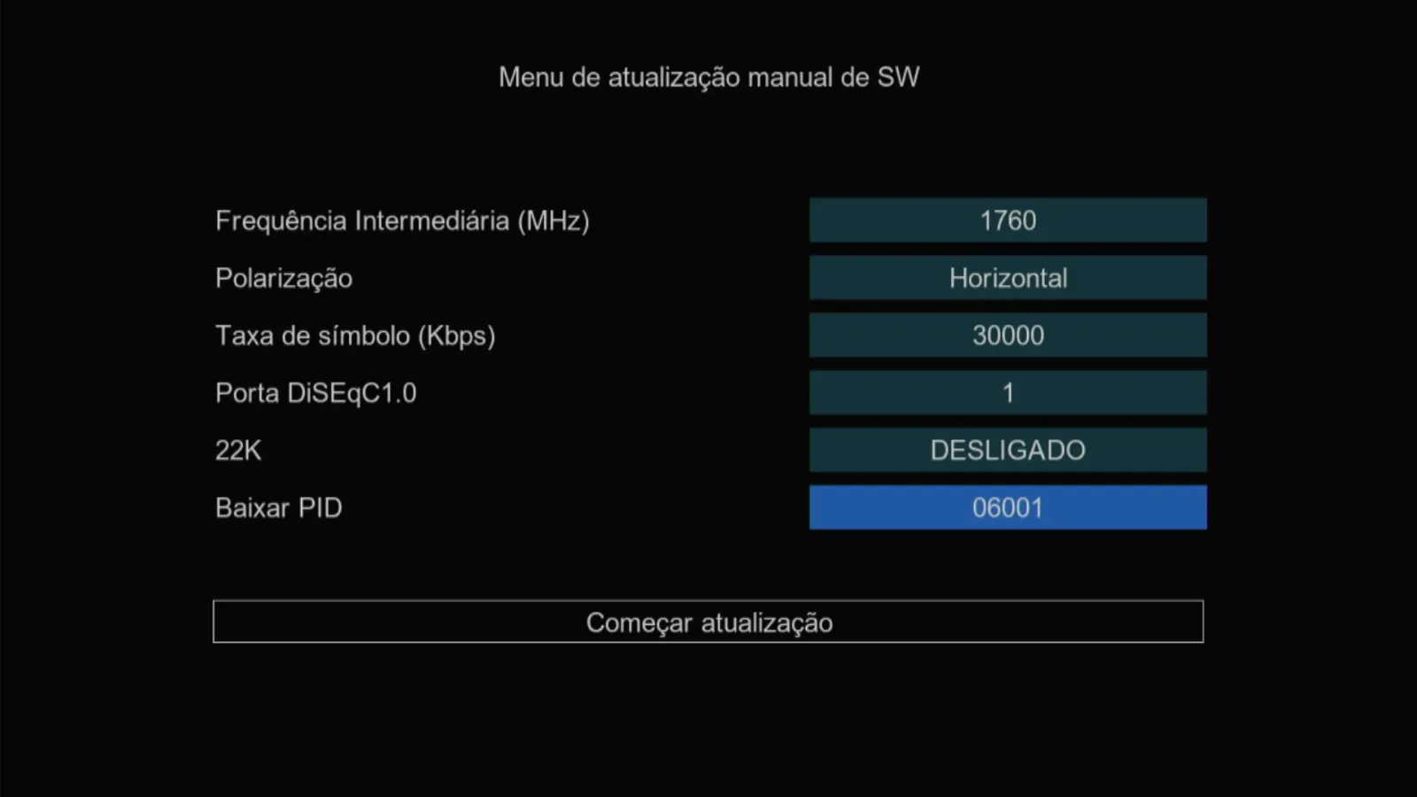 Fazendo o recover pelo pendrive