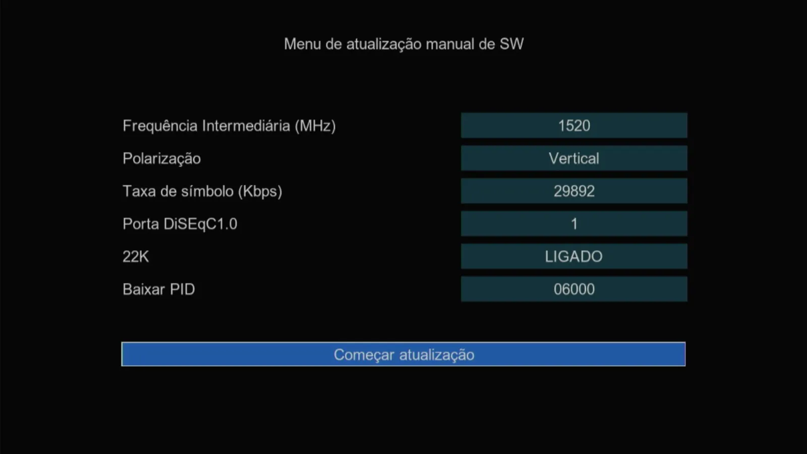Fazendo o recover pelo pendrive